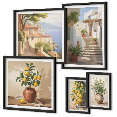 Tableau de décoration murale Plantes d'intérieur élégantes
