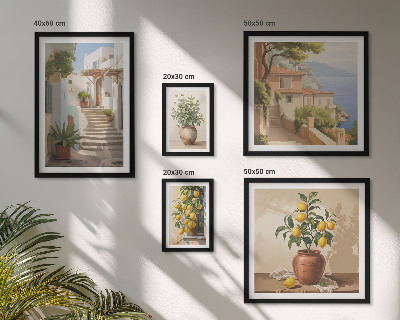 Tableau de décoration murale Plantes d'intérieur élégantes