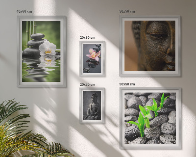 Ensemble de 5 tableaux Ambiance zen relaxante