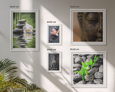Ensemble de 5 tableaux Ambiance zen relaxante