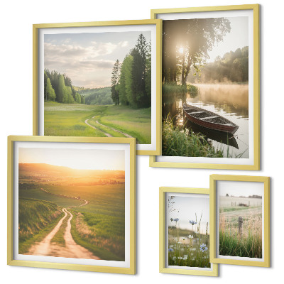 Tableau de décoration murale Paysages d'eau et de verdure