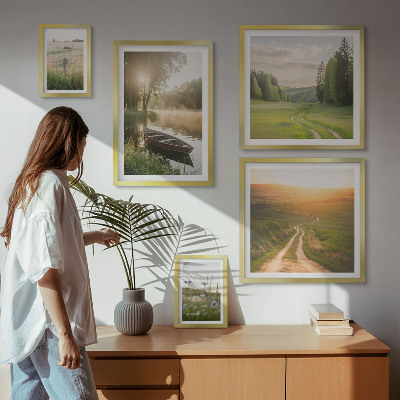 Tableau de décoration murale Paysages d'eau et de verdure