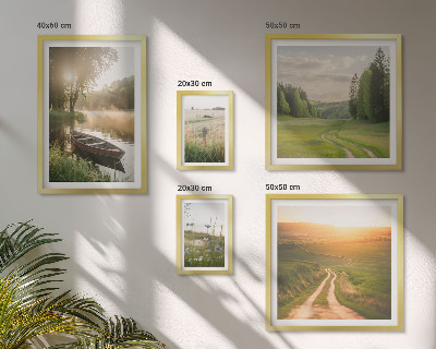 Tableau de décoration murale Paysages d'eau et de verdure