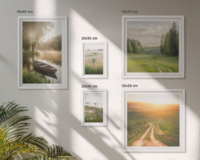 Tableau de décoration murale Paysages d'eau et de verdure