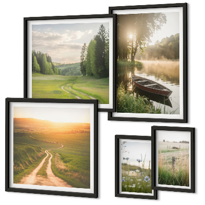 Tableau de décoration murale Paysages d'eau et de verdure