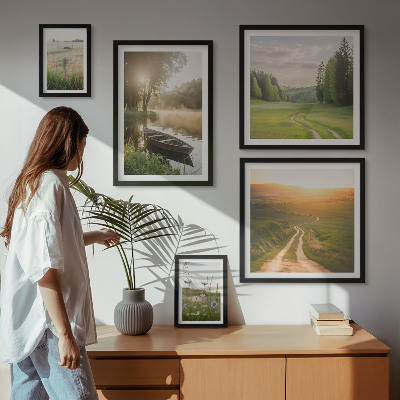 Tableau de décoration murale Paysages d'eau et de verdure