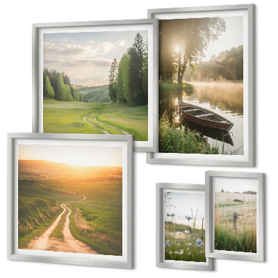Tableau de décoration murale Paysages d'eau et de verdure