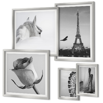 Tableau de décoration murale Images élégantes en noir et blanc