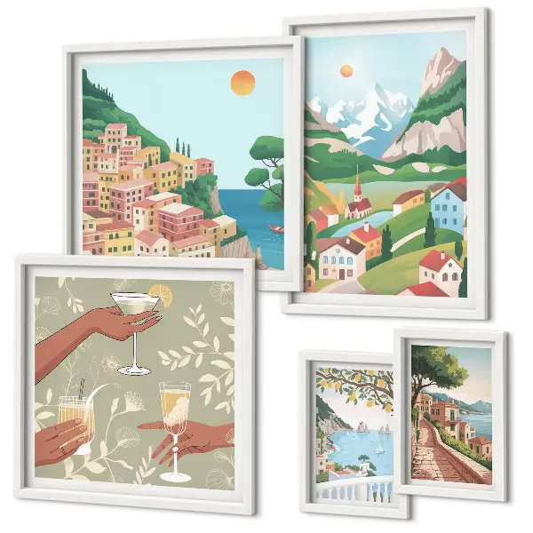 Tableau de décoration murale paysages charmants pour se détendre