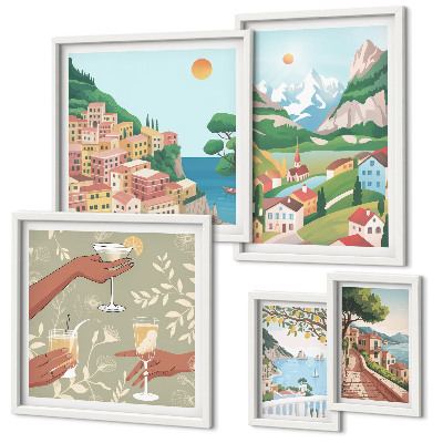 Tableau de décoration murale Des paysages charmants pour se détendre