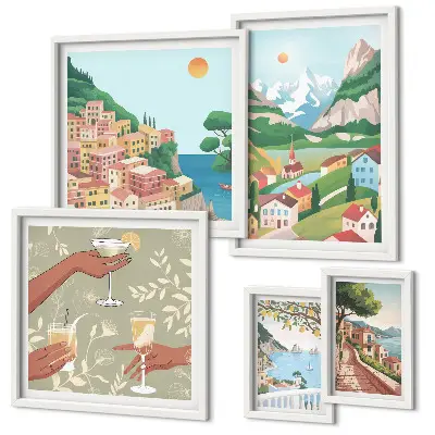 Tableau de décoration murale paysages charmants pour se détendre