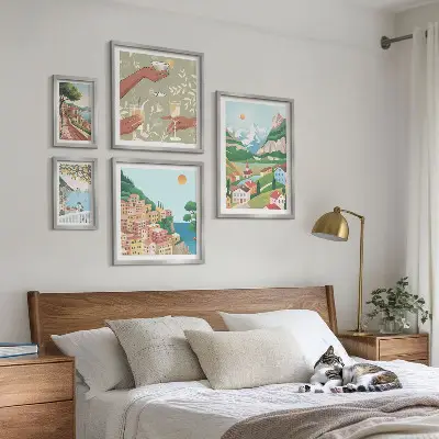 Tableau de décoration murale paysages charmants pour se détendre