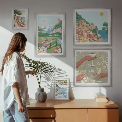Tableau de décoration murale paysages charmants pour se détendre