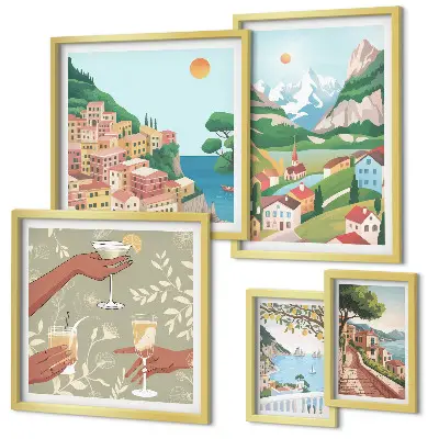 Tableau de décoration murale paysages charmants pour se détendre