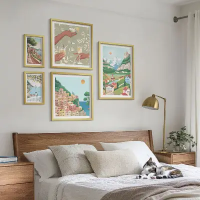 Tableau de décoration murale paysages charmants pour se détendre