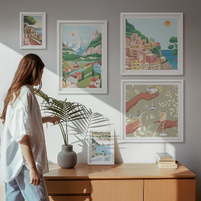 Tableau de décoration murale Des paysages charmants pour se détendre