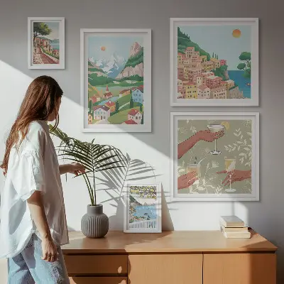Tableau de décoration murale paysages charmants pour se détendre