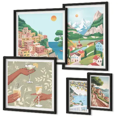 Tableau de décoration murale paysages charmants pour se détendre