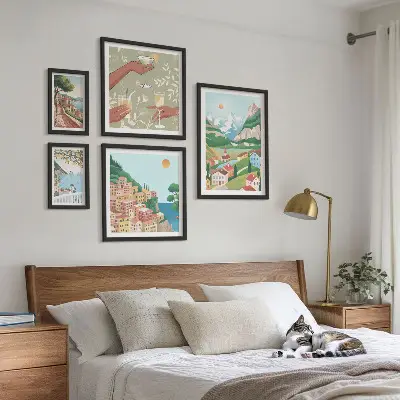 Tableau de décoration murale paysages charmants pour se détendre