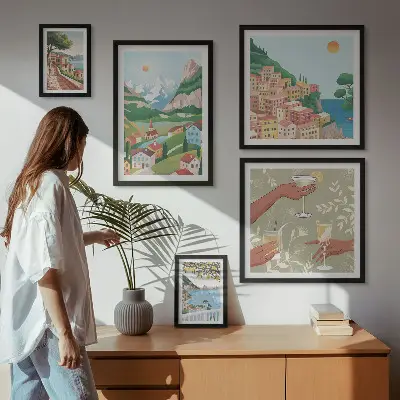 Tableau de décoration murale paysages charmants pour se détendre