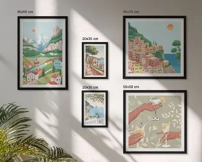 Tableau de décoration murale paysages charmants pour se détendre