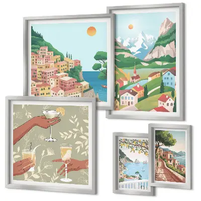 Tableau de décoration murale paysages charmants pour se détendre
