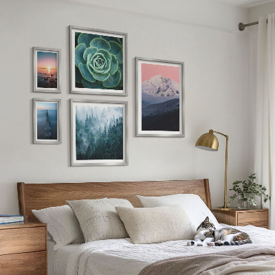 Tableau de décoration murale Paysages montagnes mer bohème