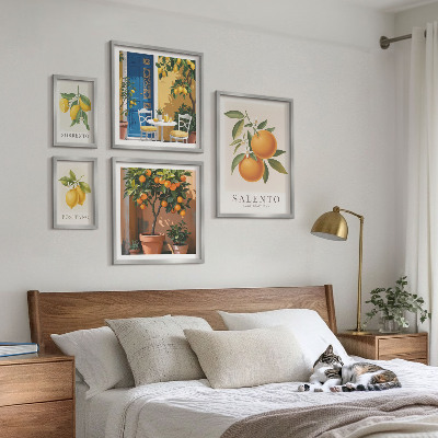 Tableau de décoration murale Style rustique italien fruité