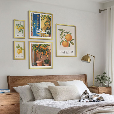 Tableau de décoration murale Style rustique italien fruité