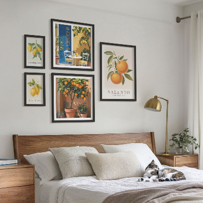 Tableau de décoration murale Style rustique italien fruité
