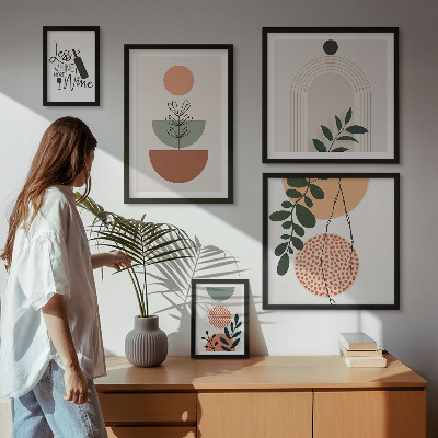 Tableau de décoration murale Décorations végétales élégantes