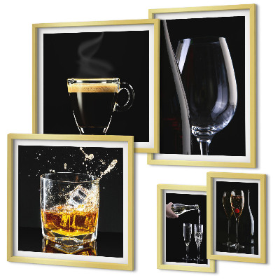 Tableau de décoration murale Bar à cocktails