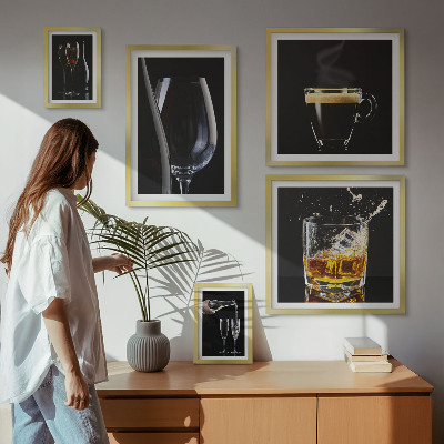 Tableau de décoration murale Bar à cocktails