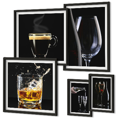 Tableau de décoration murale Bar à cocktails