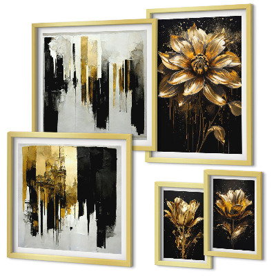 Tableau de décoration murale Motifs floraux, élégance, modernité
