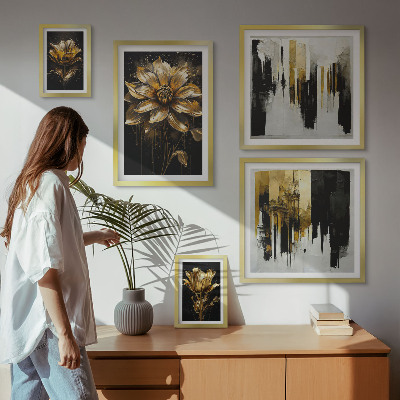 Tableau de décoration murale Motifs floraux, élégance, modernité