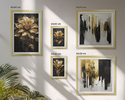 Tableau de décoration murale Motifs floraux, élégance, modernité