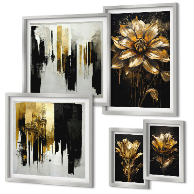 Tableau de décoration murale Motifs floraux, élégance, modernité