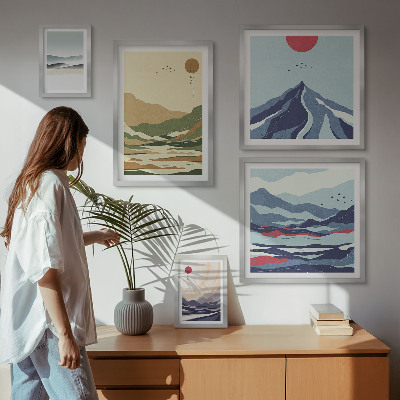 Tableau de décoration murale Paysages de montagne nature