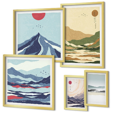 Tableau de décoration murale Paysages de montagne nature
