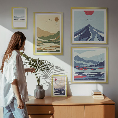 Tableau de décoration murale Paysages de montagne nature