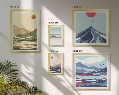 Tableau de décoration murale Paysages de montagne nature