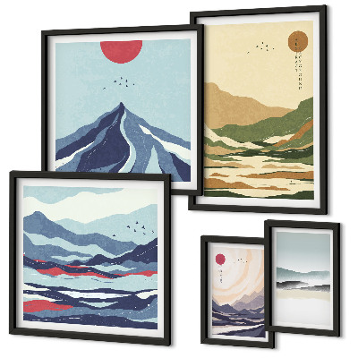 Tableau de décoration murale Paysages de montagne nature