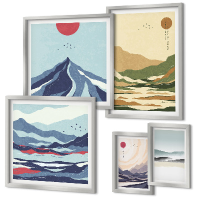 Tableau de décoration murale Paysages de montagne nature
