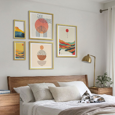 Tableau de décoration murale Paysages géométriques abstraits