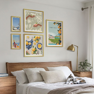 Tableau de décoration murale Vacances en Italie à Amalfi et Capri
