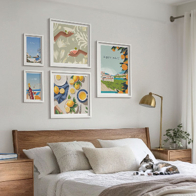 Tableau de décoration murale Vacances en Italie à Amalfi et Capri