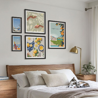 Tableau de décoration murale Vacances en Italie à Amalfi et Capri