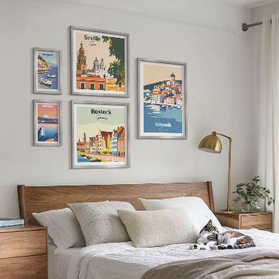 Tableau de décoration murale Paysages des villes côtières