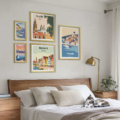 Tableau de décoration murale Paysages des villes côtières
